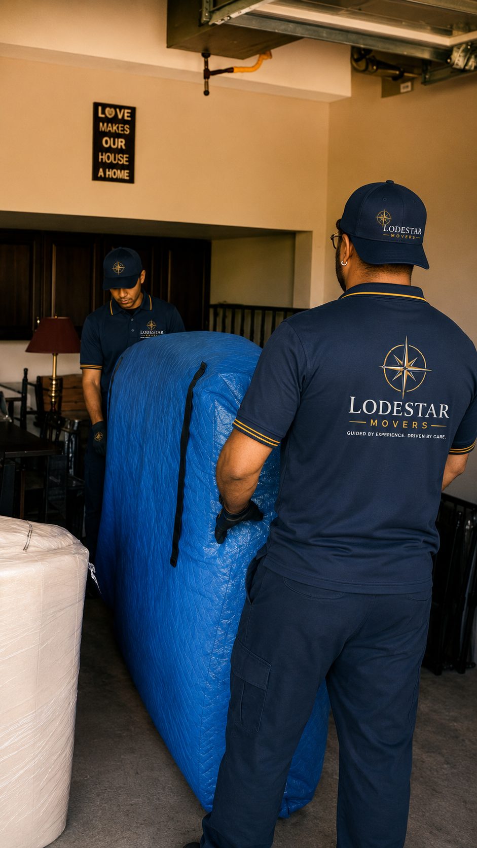 Lodestar Movers crew at work in Waterloo Region